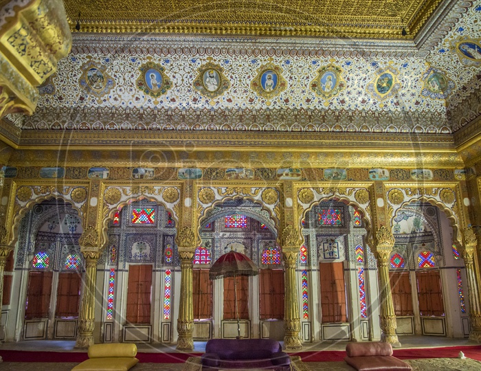 Interiors of Mehrangarh Fort, Jodhpur