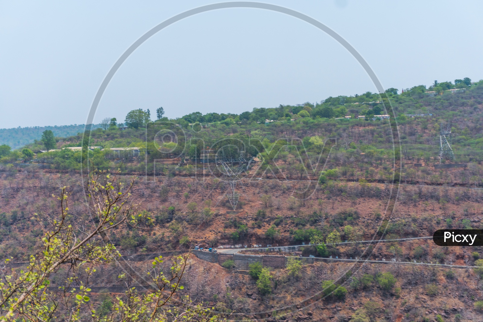 Srisailam hills and Ghat roads