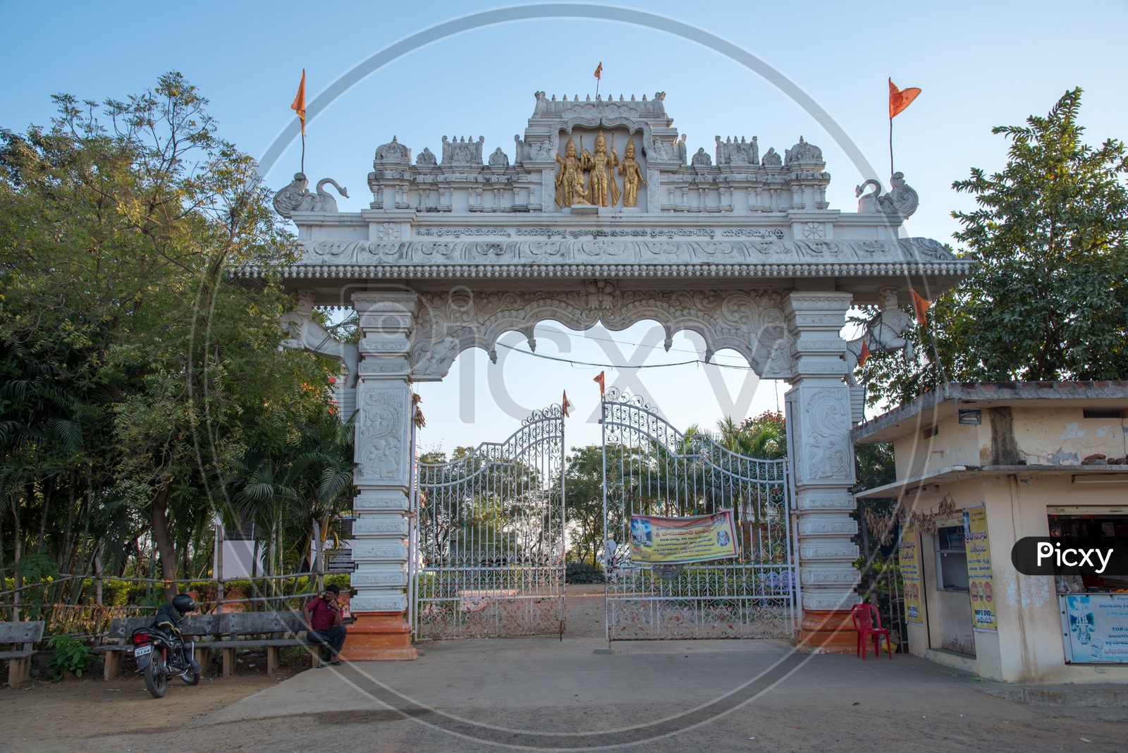 Image Of Paritala Anjaneya Temple-JW276153-Picxy