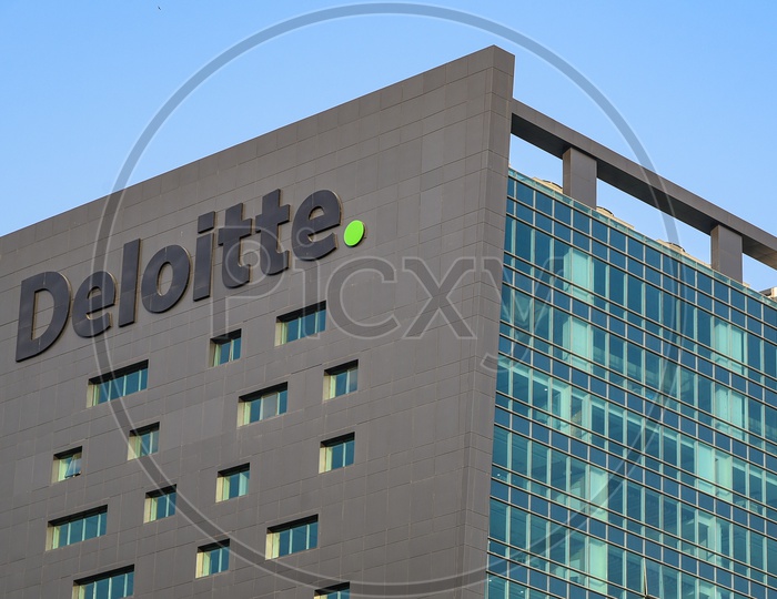 Deloitte Office with Logo