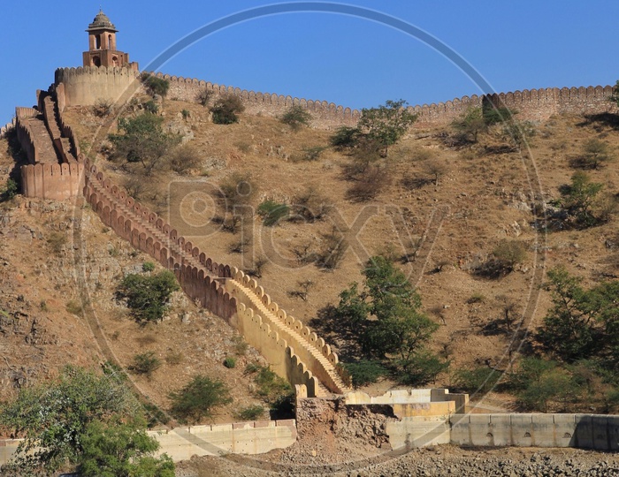 Amber fort in Jaipur.