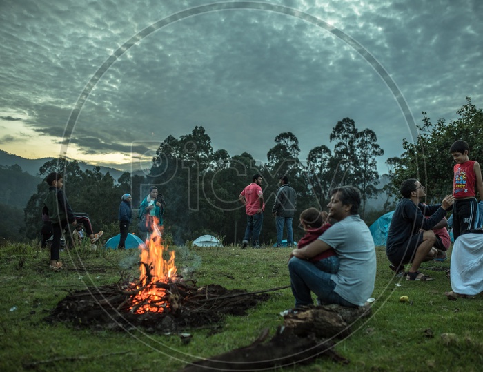 Camping in untouched woods of kodaikanal
