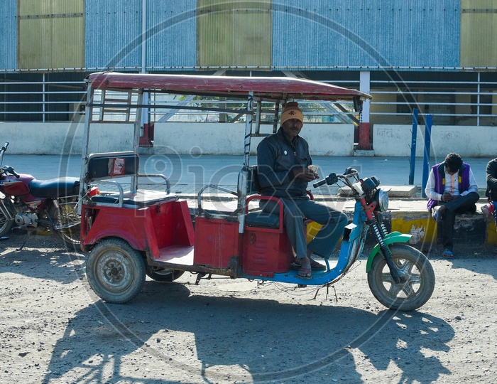 Battery operated Rickshaw
