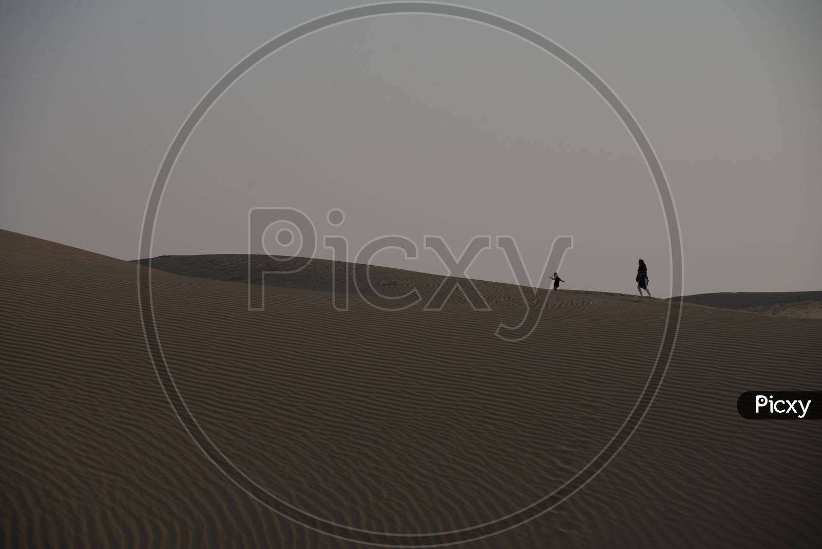 People in Thar Desert