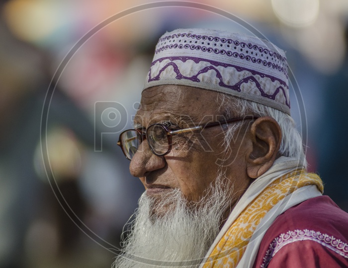Old Muslim Man in Bundi, Rajasthan