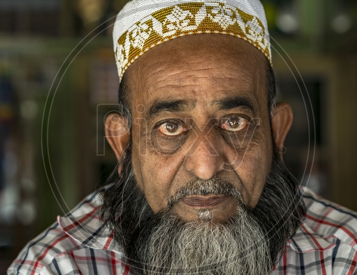 Man at Sidhpur Havelis, Patan