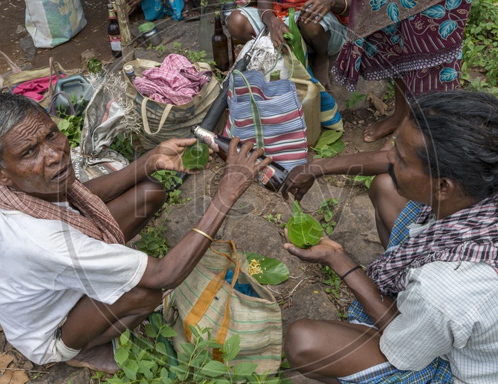 Local Tribal People Market
