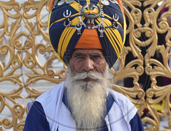 Nihang Sikh Senior Citizen
