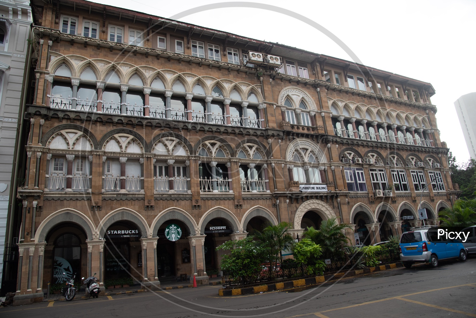 Elphinstone Building which Houses Starbucks Cafe and Hermes Luxury Boutique