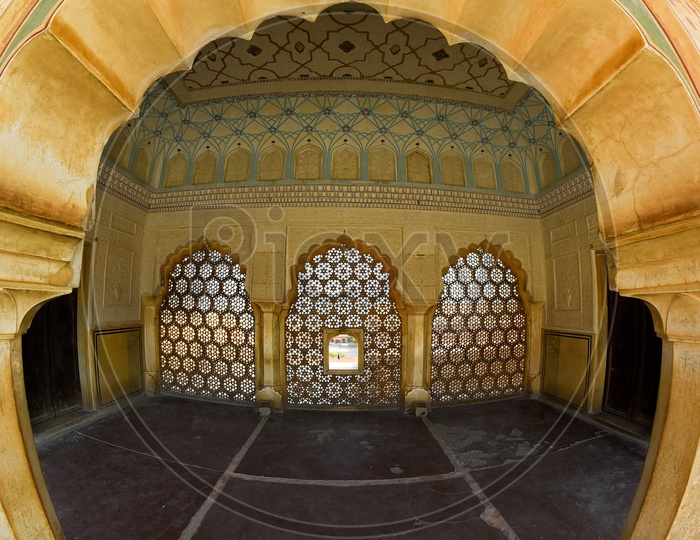 Inside Amer Palace