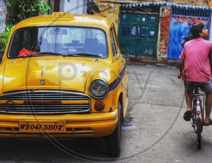 Streets of Kolkata - Taxies