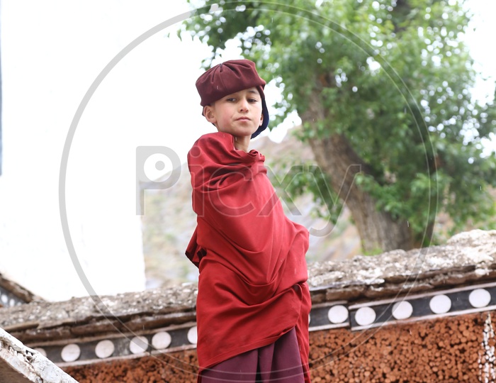 Child Buddhist Monk, Hemis Gompa Festival