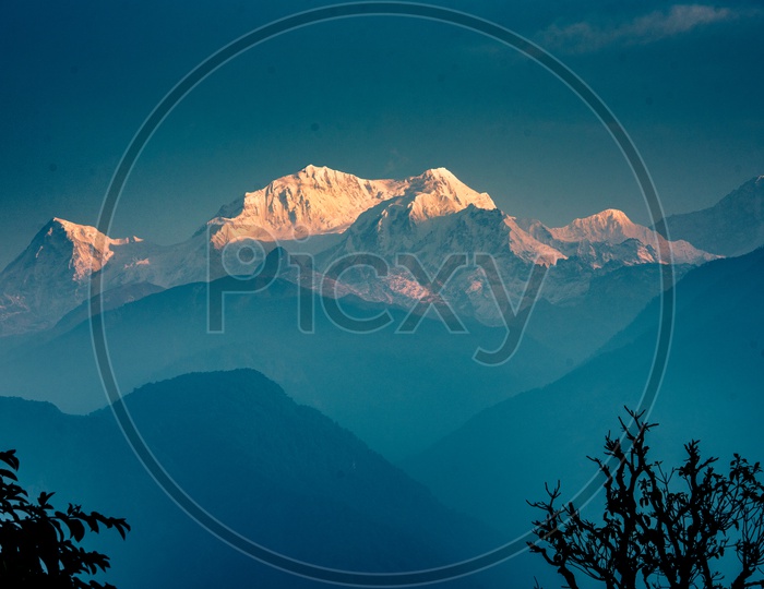 Mt. Kanchenjunga from Pelling, Sikkim