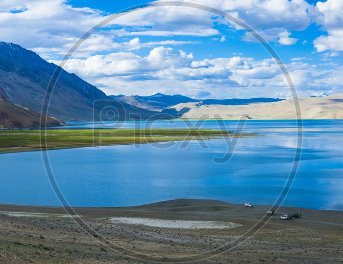 Panoramic View of Tso Morriri Lake, Ladakh