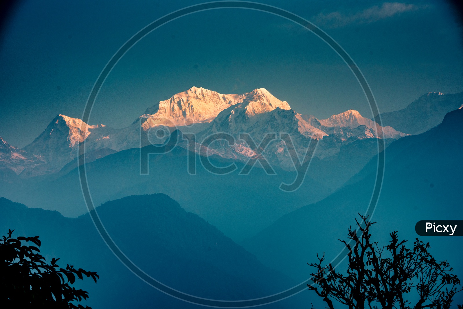 Mt. Kanchenjunga from Pelling, Sikkim