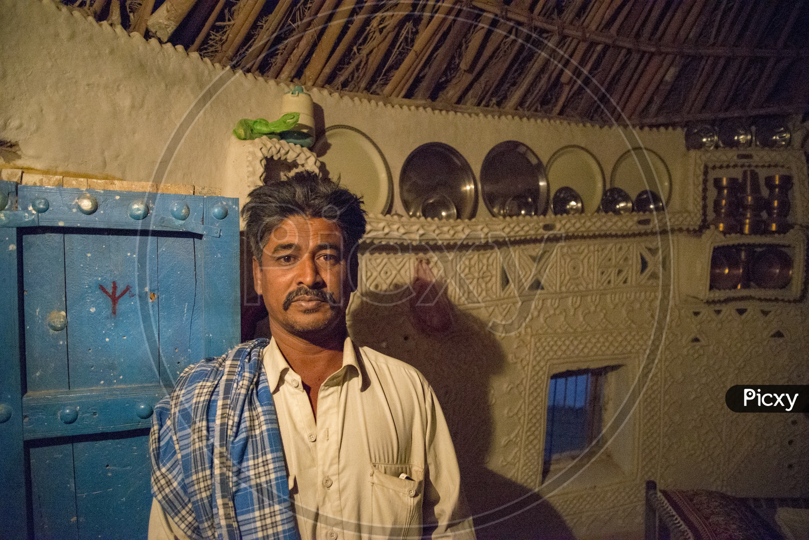 Man from Ludiya Village, Kutch
