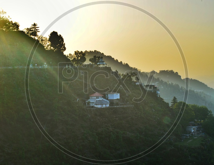 Sunset from Camel's Back Road, Mussoorie