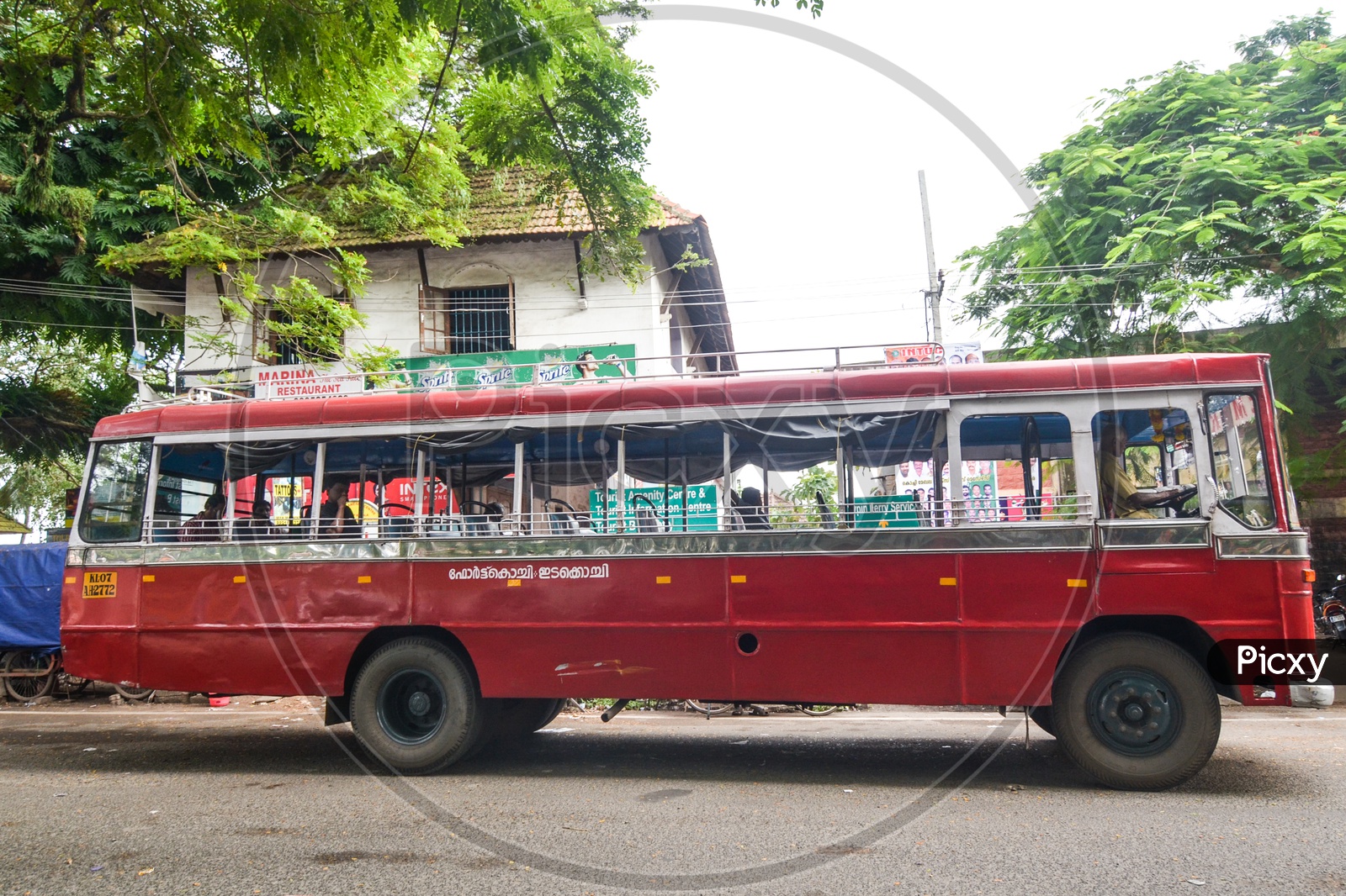 Public Transport Bus in Kochi, Kerala