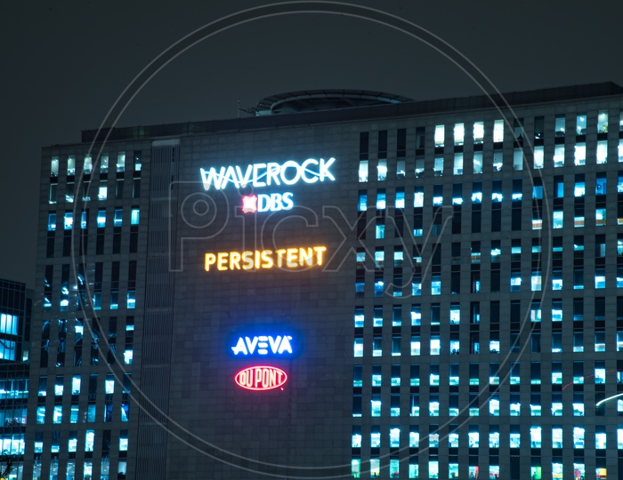 Image of Waverock Building in Hyderabad Financial District-AV299846-Picxy