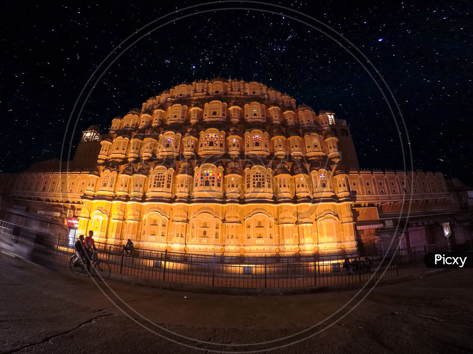 Jaipur at night