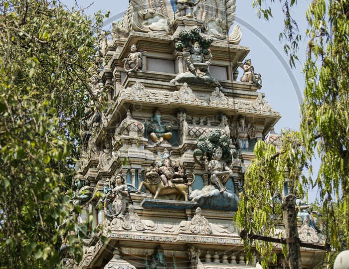 the vimana, Bull temple