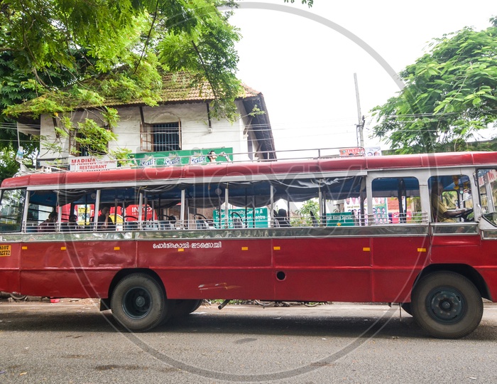 Public Transport Bus in Kochi, Kerala