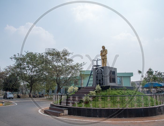 Abdul Kalam Statue at Administrative Block