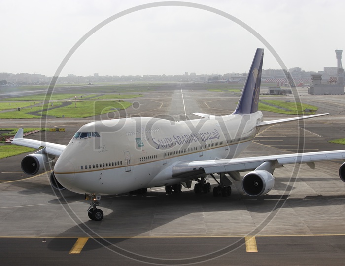Saudia 747 for Hajj passengers