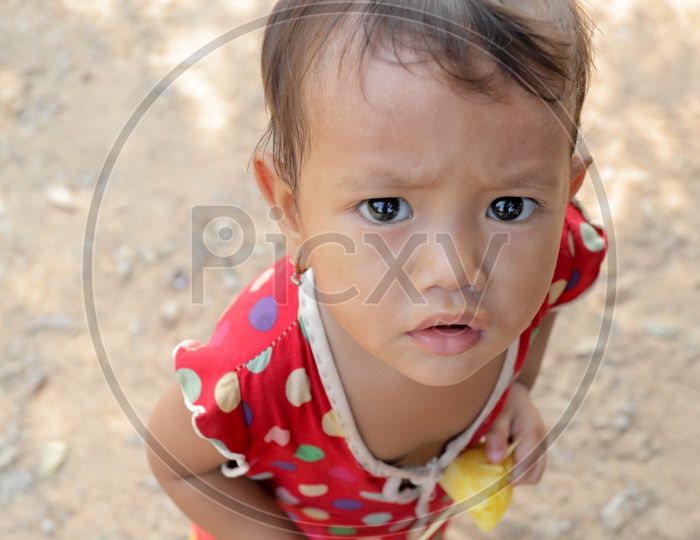 Cute baby, Cambodia