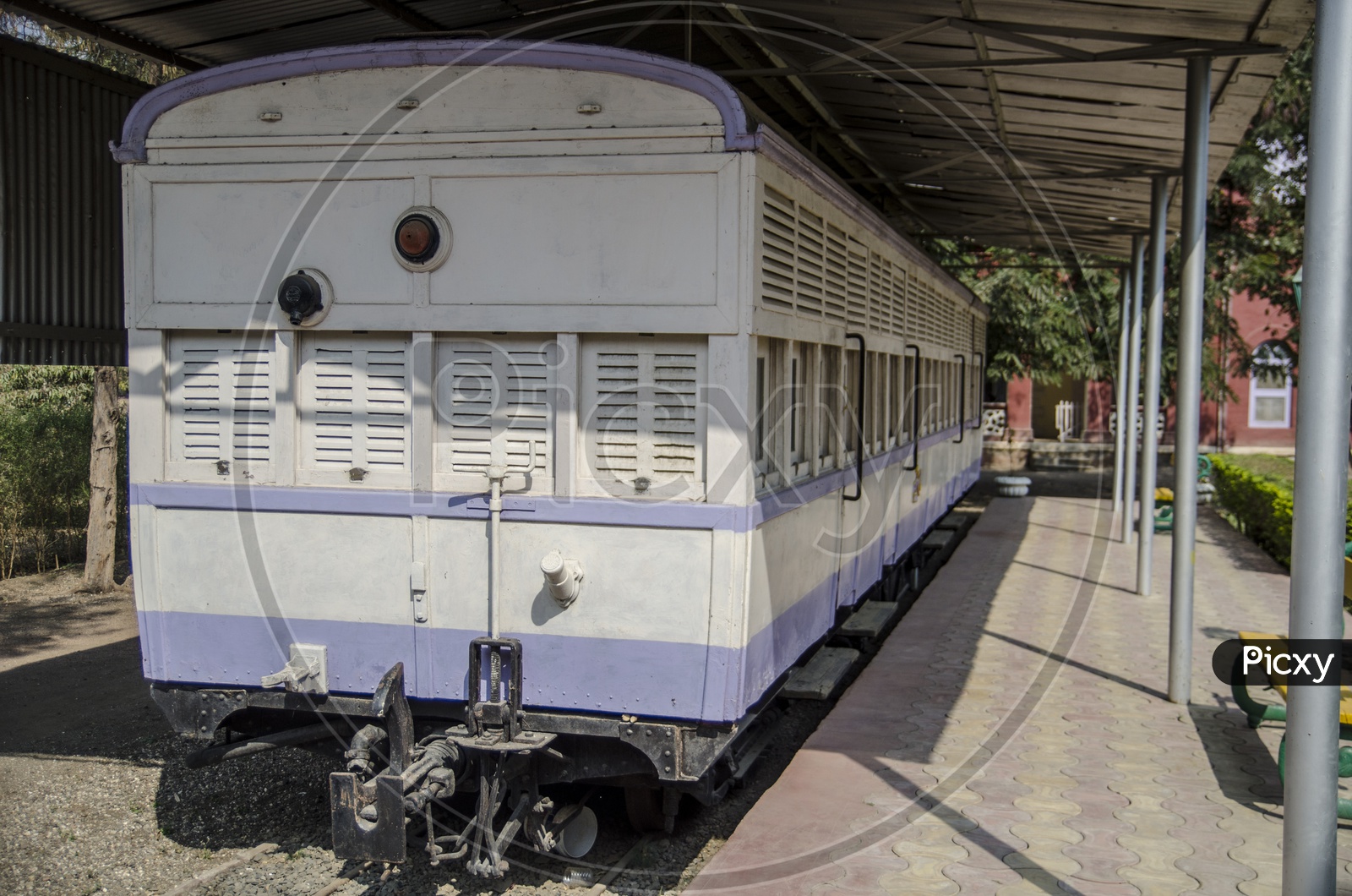 Train at Gondal State, Saurashtra