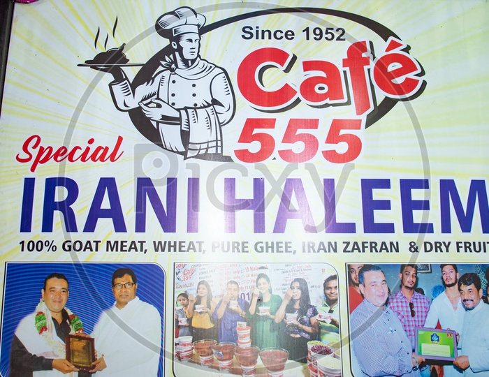 Cafe 555 serving Irani Haleem