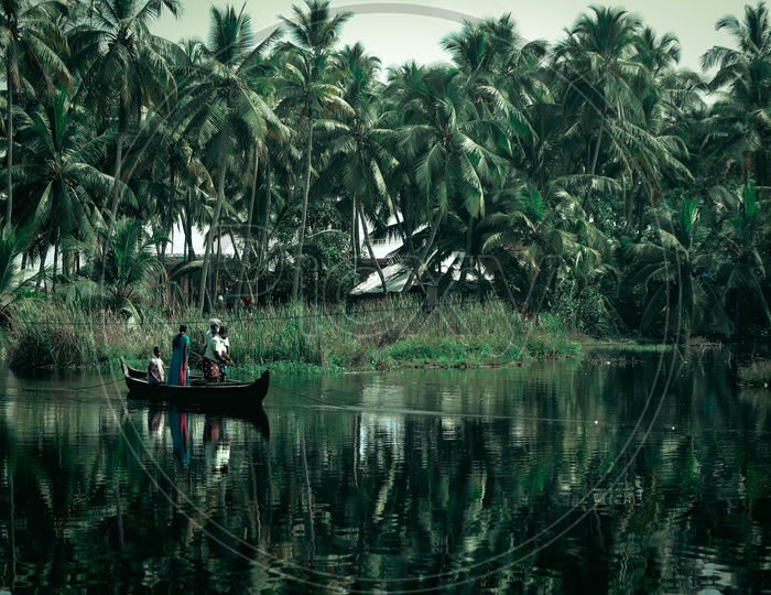 Allepeye Backwaters, Kerala