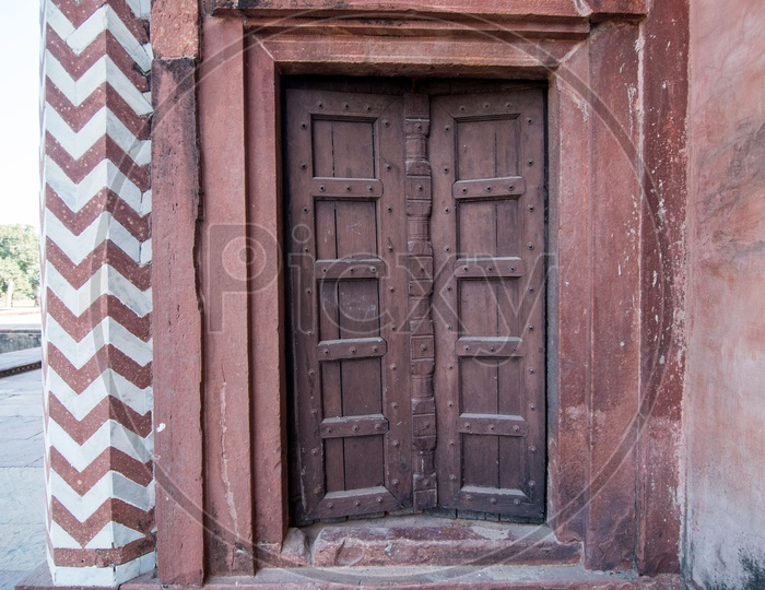 Rajasthani Style Architecture on doors