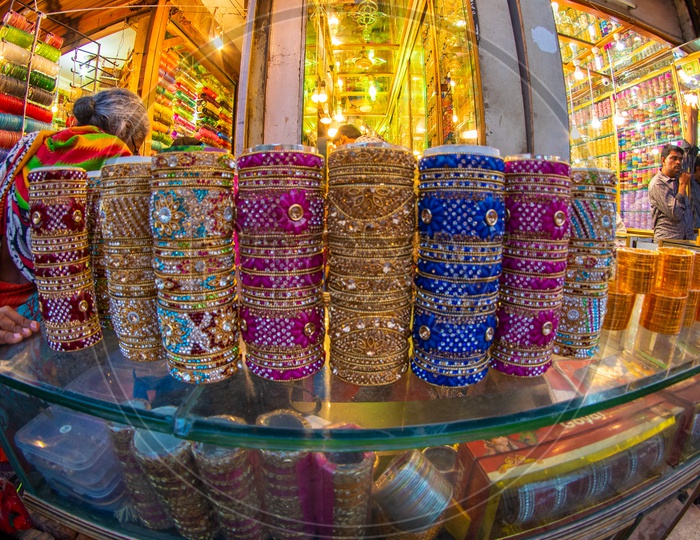 Laq Bangles or Bangles made of Laquer