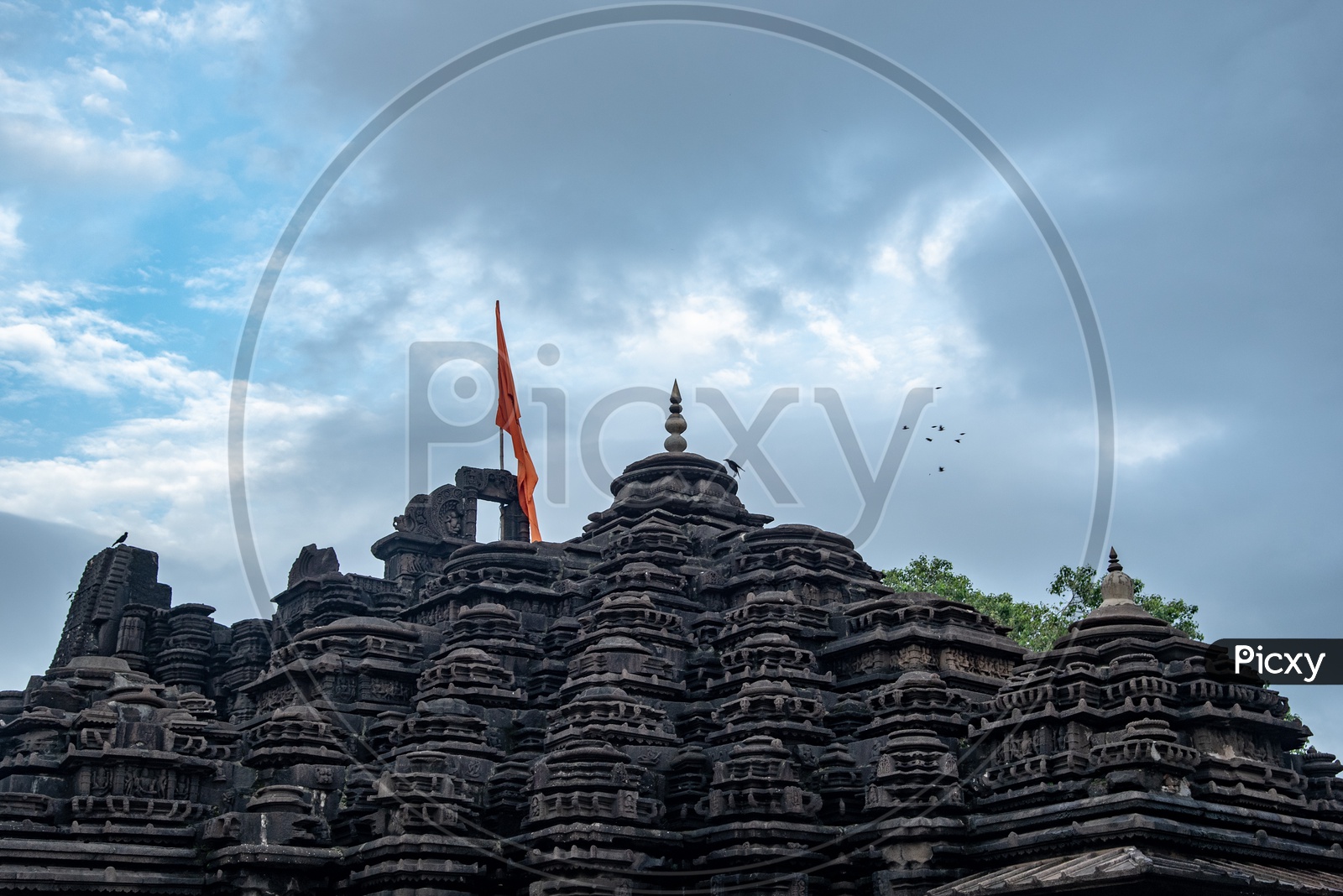 Roof dome of Ambernath Shiv Mandir