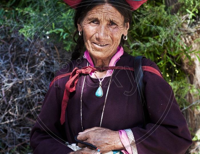 Woman in Nubra Valley, Ladakh