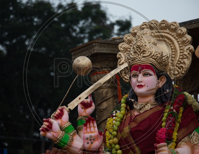 Durga Matha Idol