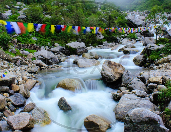 Tista River, Sikkim.