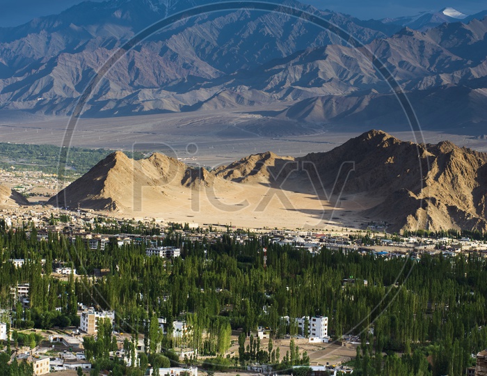 View of Leh, Ladakh