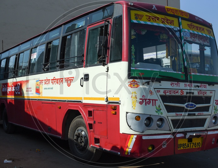 Uttar PRadesh State Transport Bus