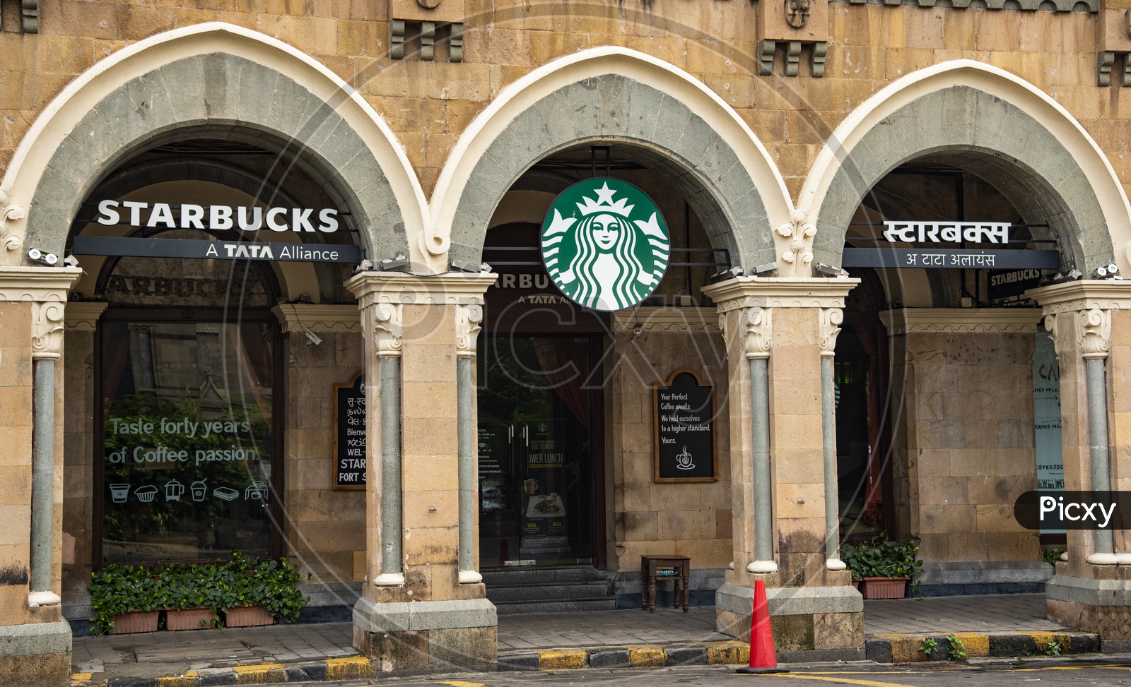 Starbucks first outlet in India at Kala Ghoda, Mumbai