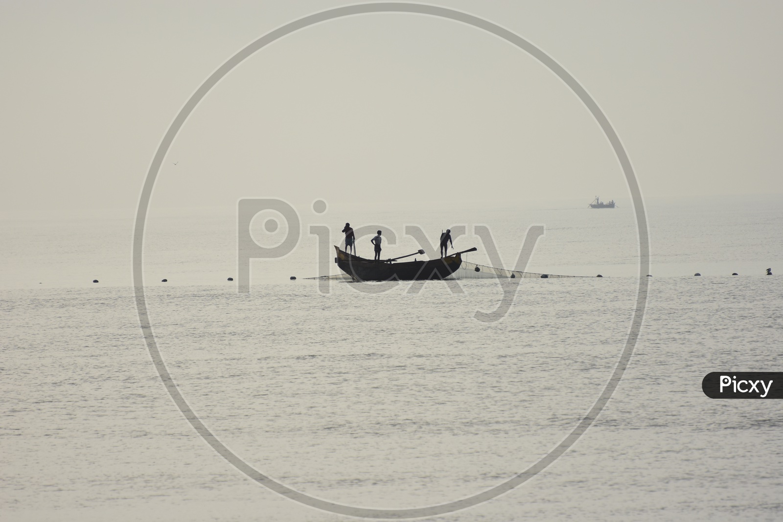 Fisherman Boat in Kakinada Beach