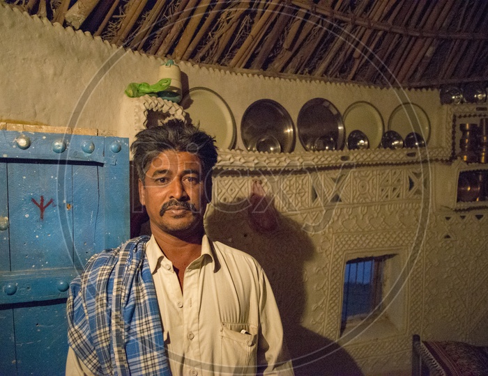Man from Ludiya Village, Kutch