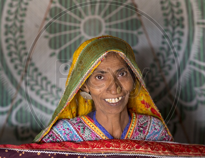 Smiling Women at Ludiya Village, Kutch