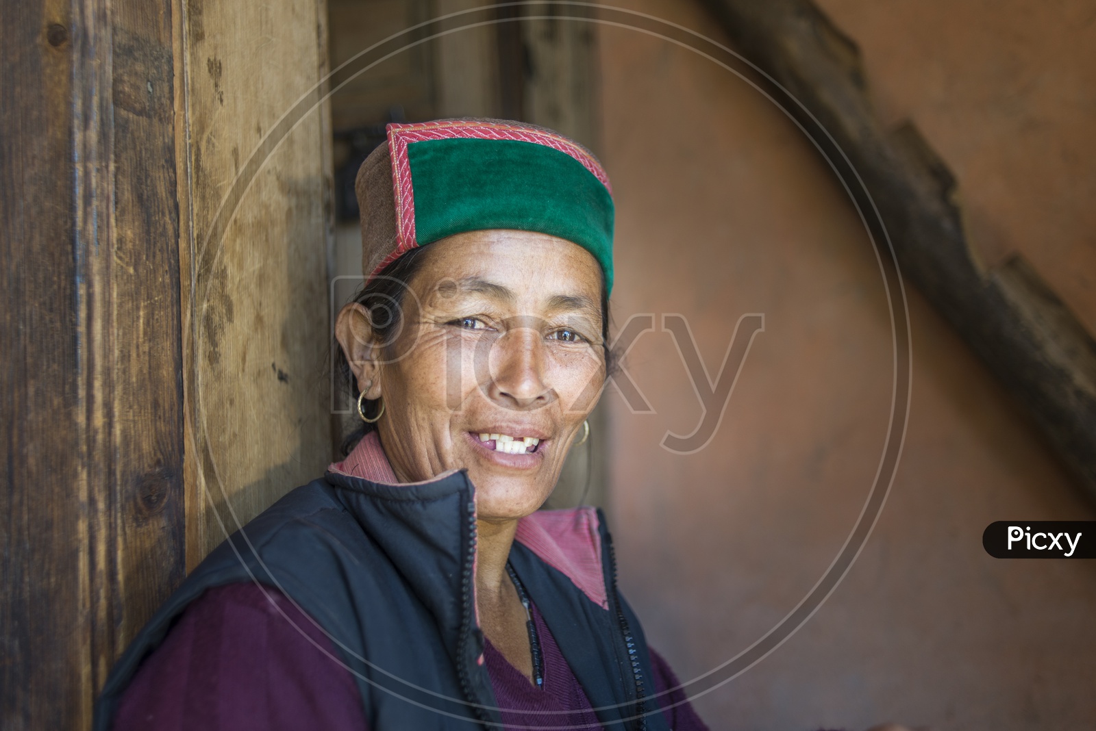 Happy Face at Chitkul Village