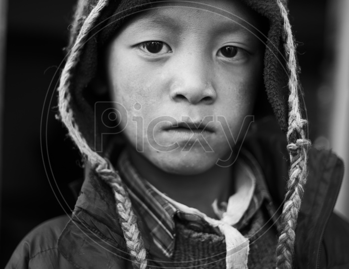 Kid in Mudh Village, Pin Valley