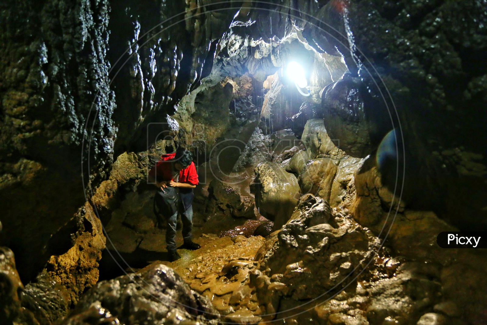 Cherrapunjee cave.