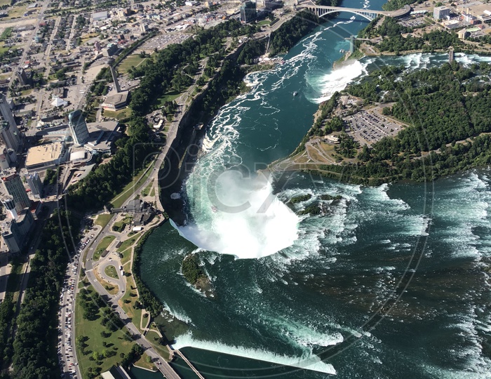 Ariel Shot - Niagara Falls