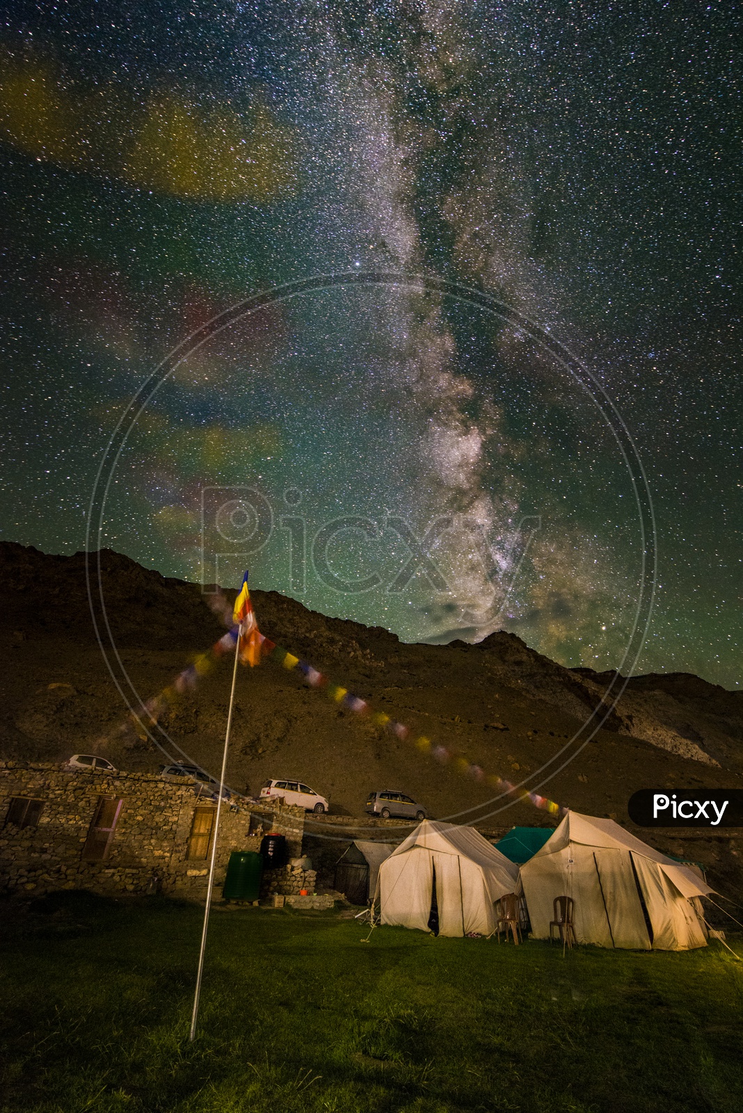 Star Gazing at Tso Morriri Lake, Ladakh