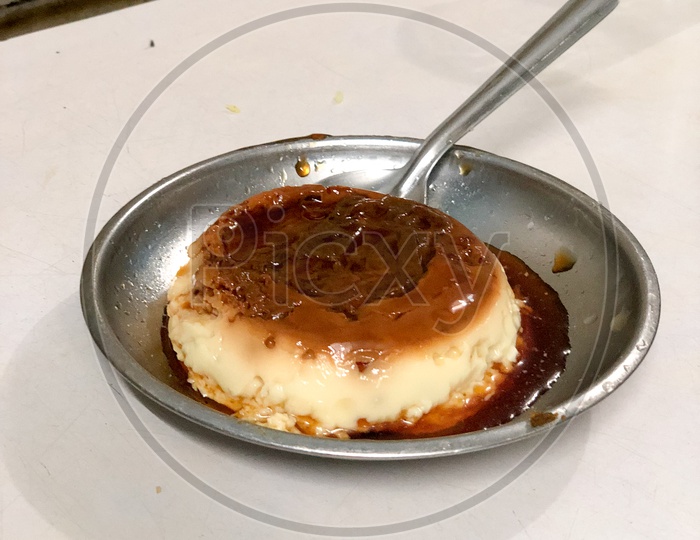 Pudding at Girija Resturant
